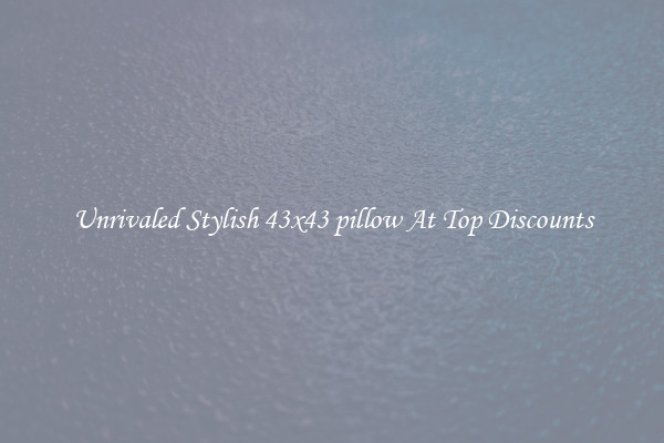 Unrivaled Stylish 43x43 pillow At Top Discounts