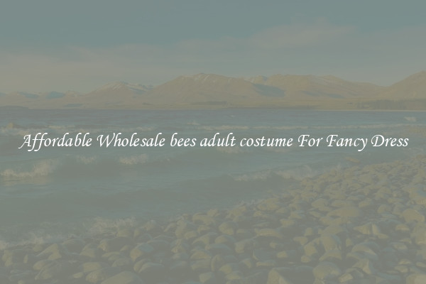 Affordable Wholesale bees adult costume For Fancy Dress